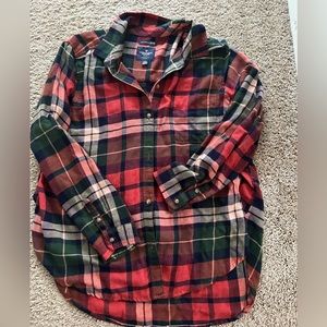 Women’s American Eagle Ahh-Mazingly Soft Boyfriend Fit Flannel